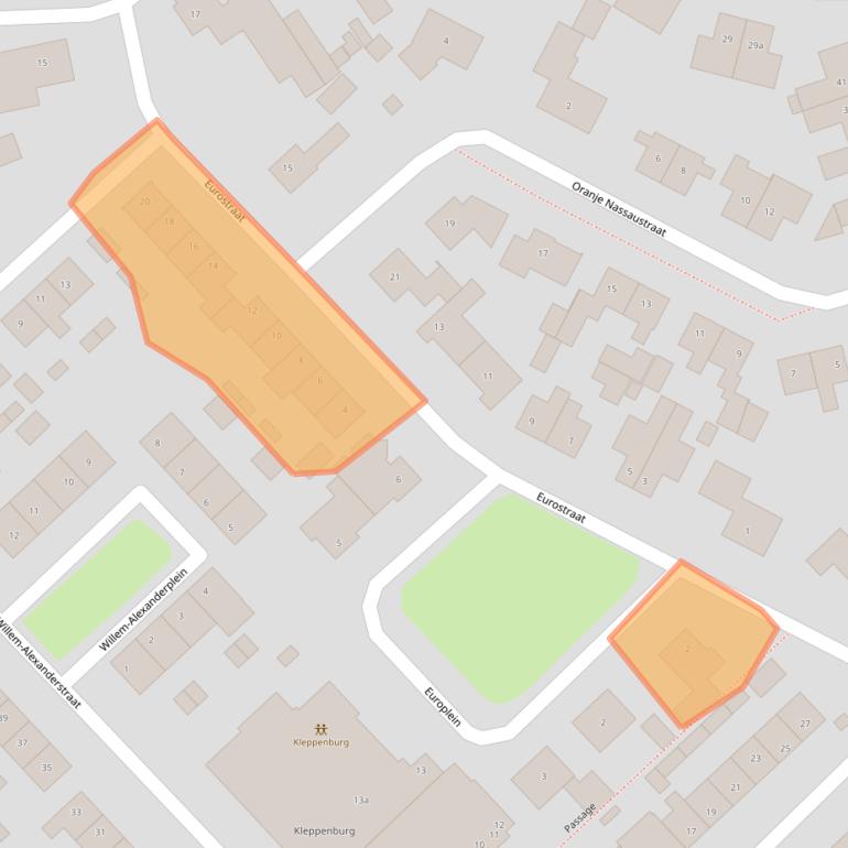 Kaart van postcodegebied 5441BL.