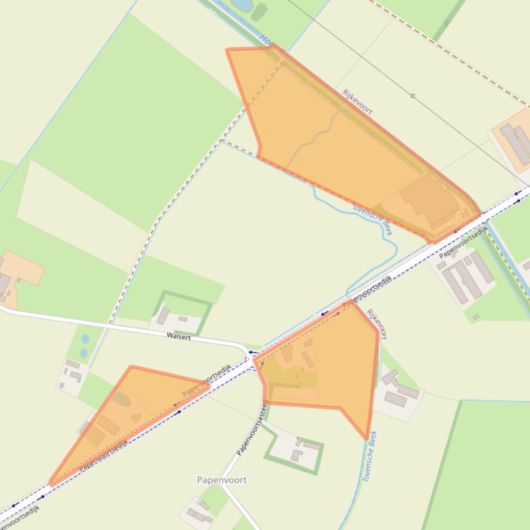 Kaart van postcodegebied 5449AA.