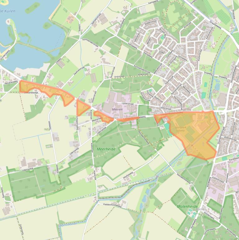 Kaart van postcodegebied 5451JH.