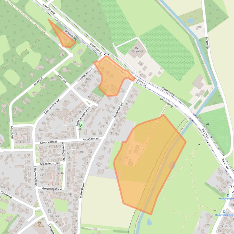 Kaart van postcodegebied 5451VT.