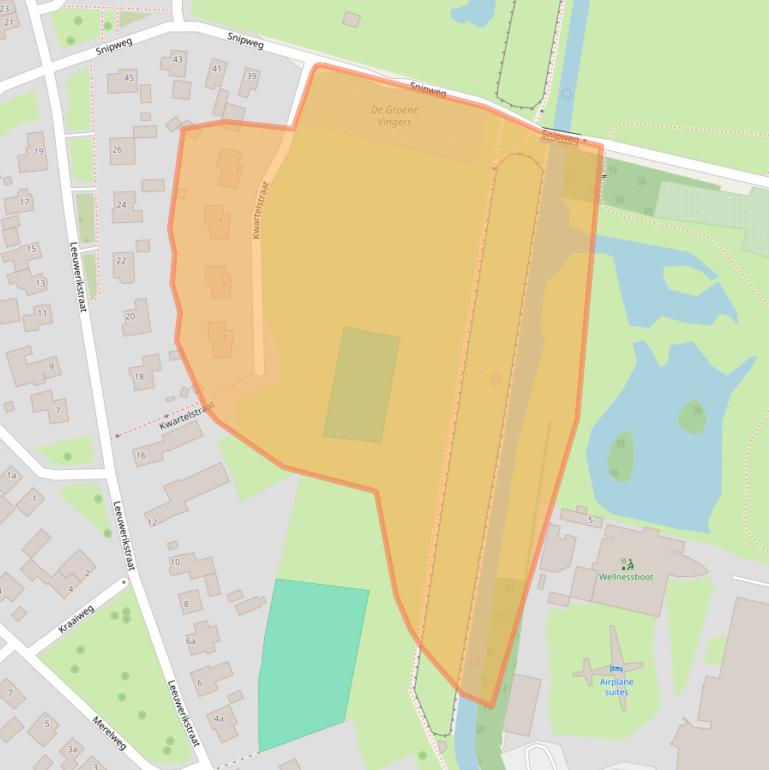Kaart van postcodegebied 5451XL.