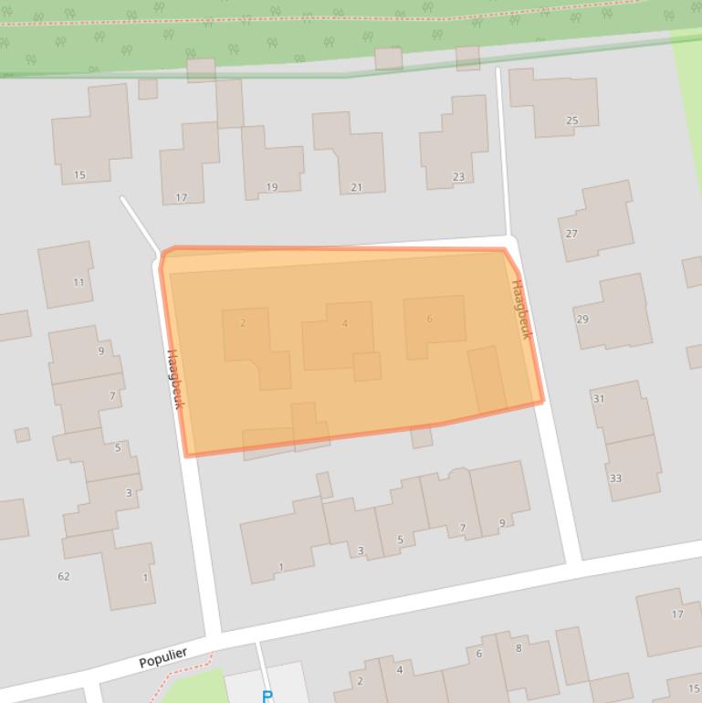 Kaart van postcodegebied 5453LJ.