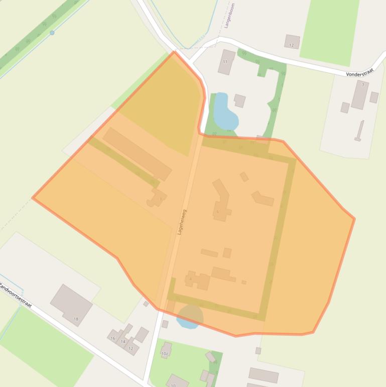 Kaart van postcodegebied 5453ST.