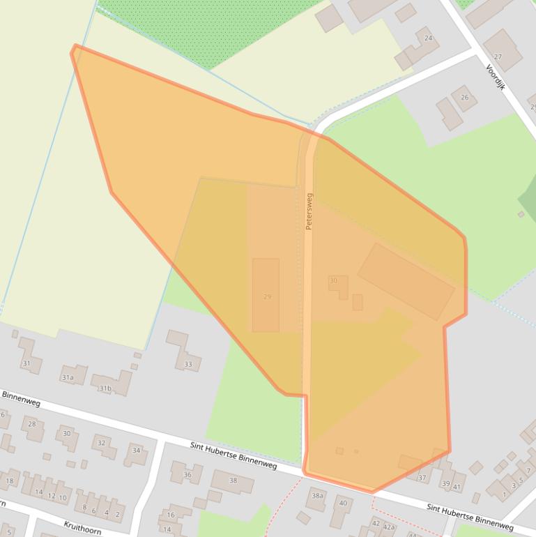 Kaart van postcodegebied 5454GE.