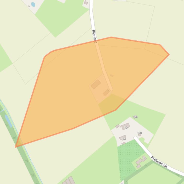 Kaart van postcodegebied 5455GH.