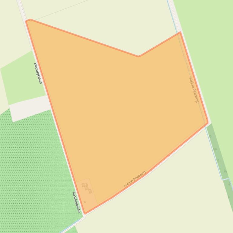 Kaart van postcodegebied 5455RN.