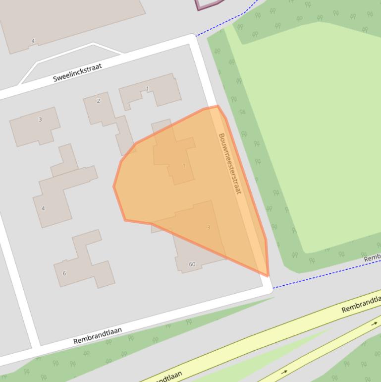 Kaart van postcodegebied 5462CP.