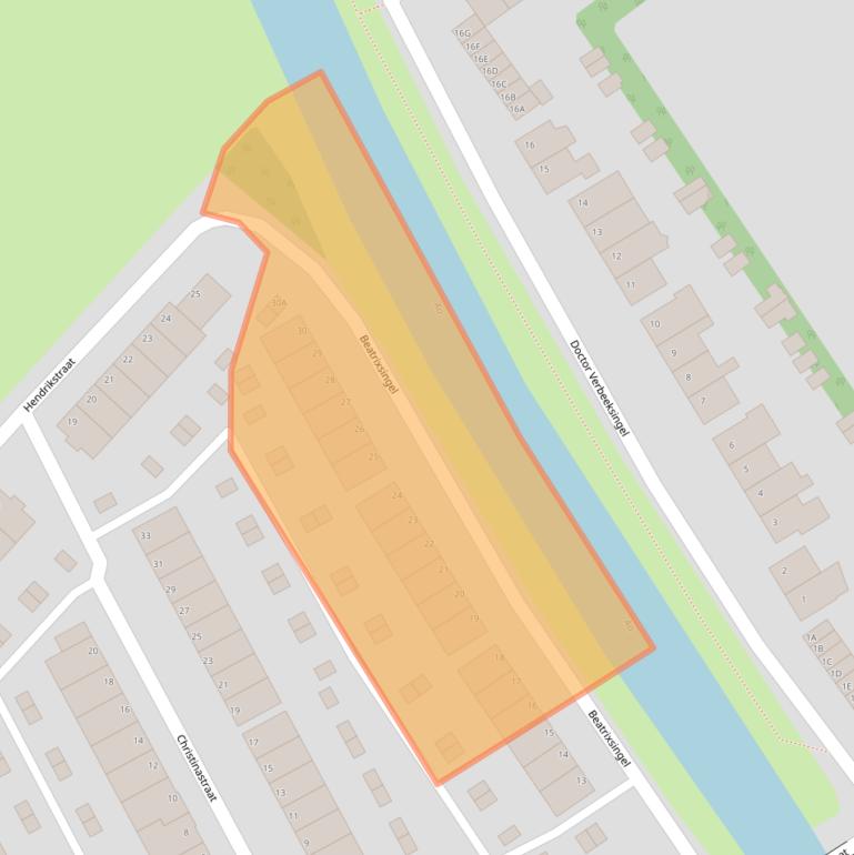 Kaart van postcodegebied 5462HK.