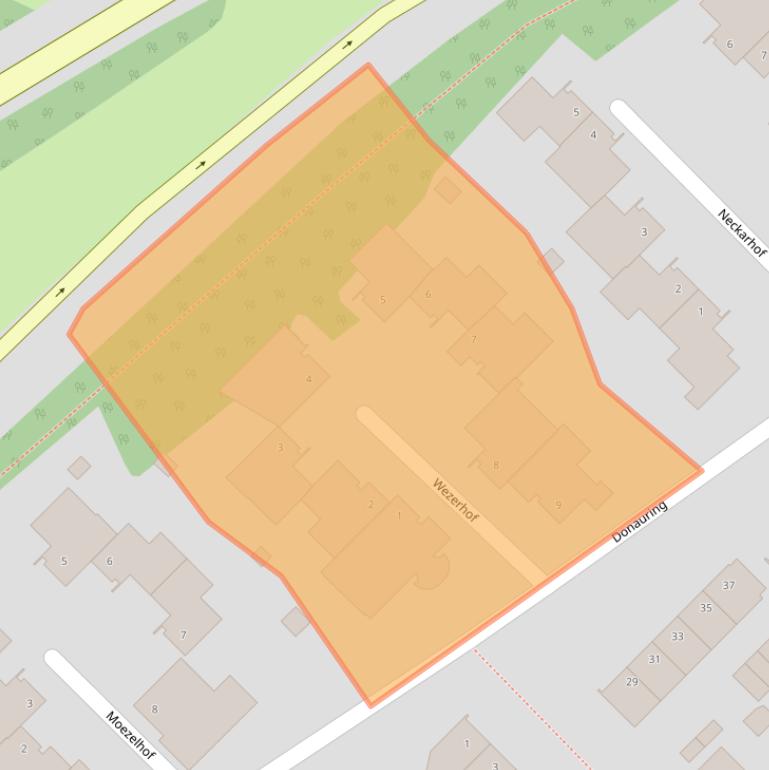 Kaart van postcodegebied 5463AK.
