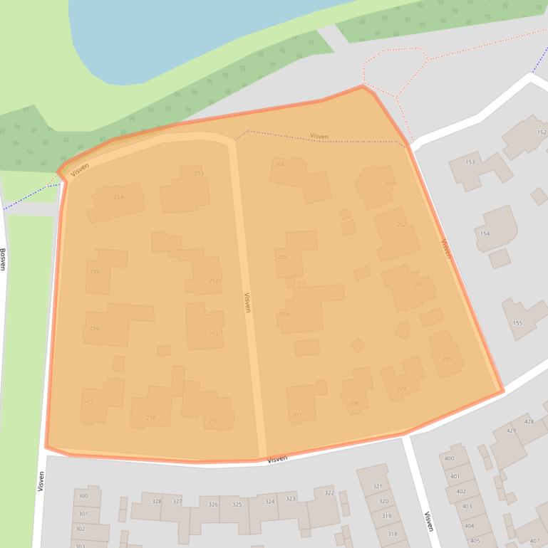 Kaart van postcodegebied 5464NM.