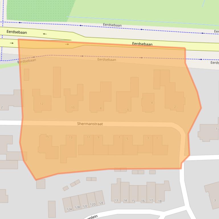Kaart van postcodegebied 5466NX.