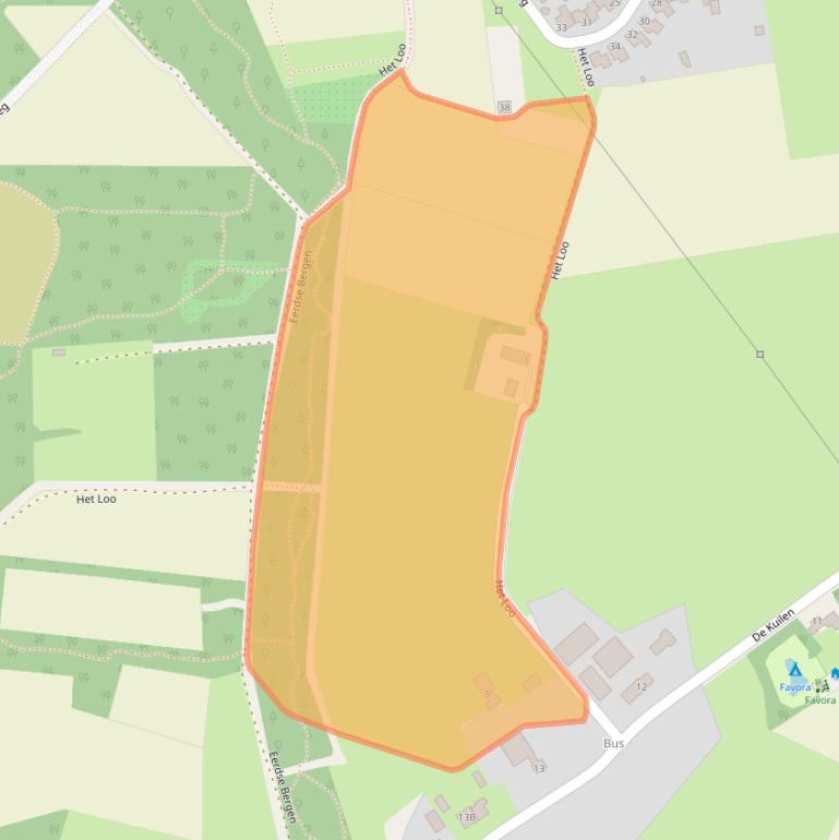 Kaart van postcodegebied 5466PP.