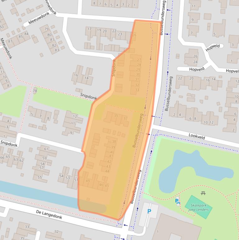 Kaart van postcodegebied 5467AE.