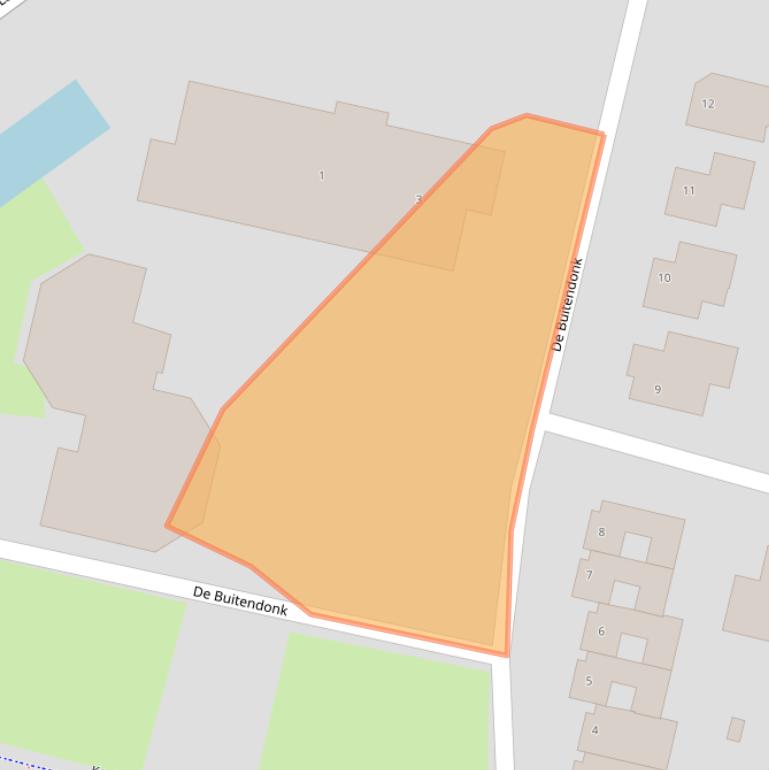 Kaart van postcodegebied 5467DE.