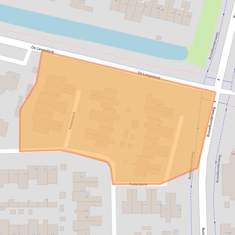 Kaart van postcodegebied 5467DV.