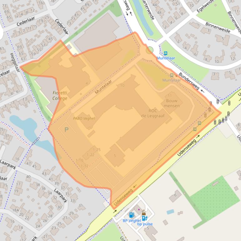 Kaart van postcodegebied 5467HA.