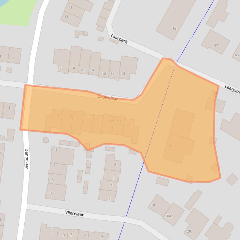 Kaart van postcodegebied 5467JR.