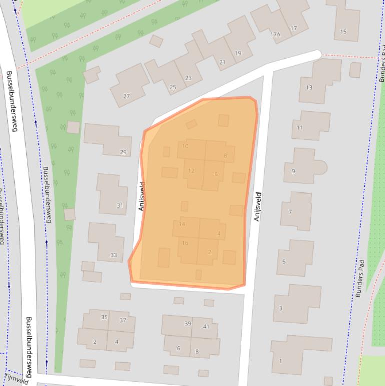 Kaart van postcodegebied 5467KT.