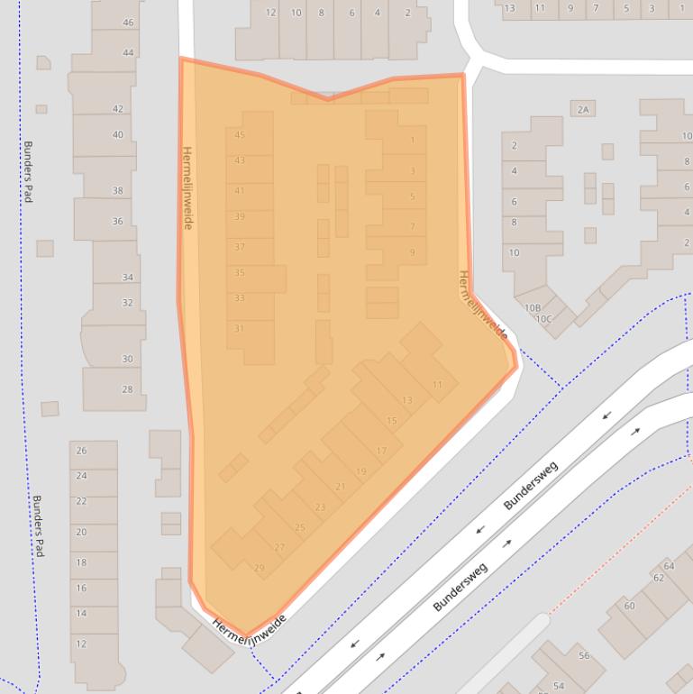 Kaart van postcodegebied 5467KX.