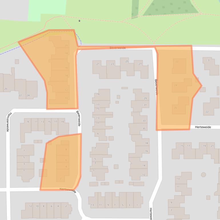 Kaart van postcodegebied 5467LA.