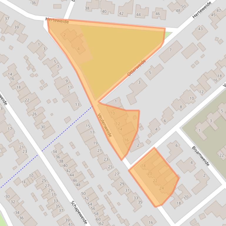 Kaart van postcodegebied 5467MH.