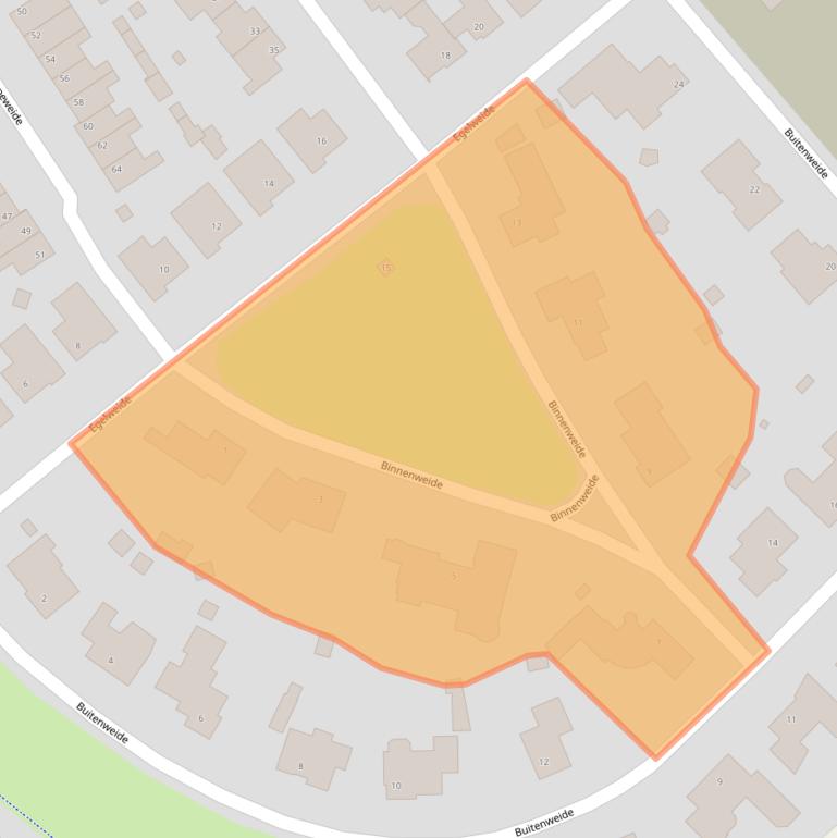 Kaart van postcodegebied 5467ML.