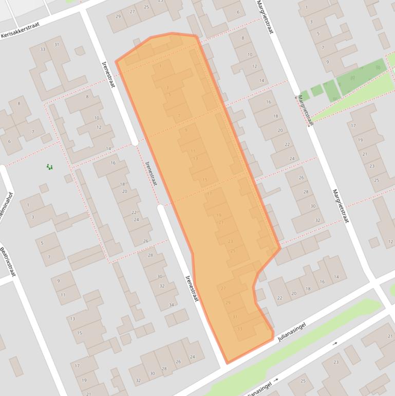 Kaart van postcodegebied 5469AK.