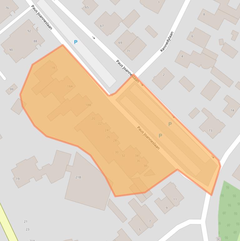 Kaart van postcodegebied 5469CA.