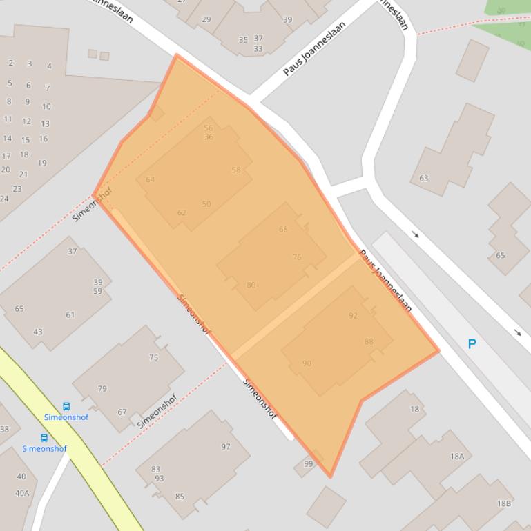 Kaart van postcodegebied 5469CM.