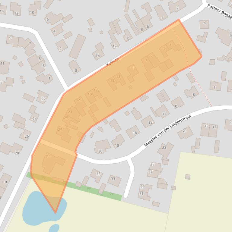 Kaart van postcodegebied 5469GA.