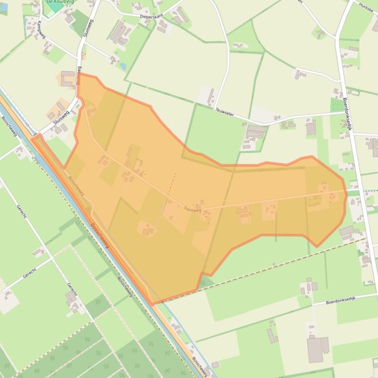 Kaart van postcodegebied 5469PE.