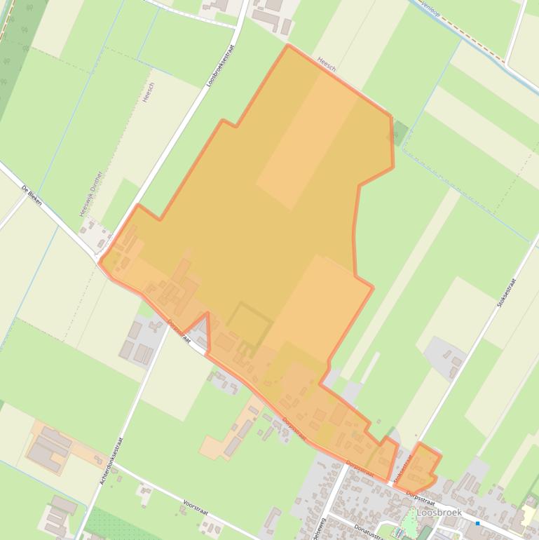 Kaart van postcodegebied 5471NA.