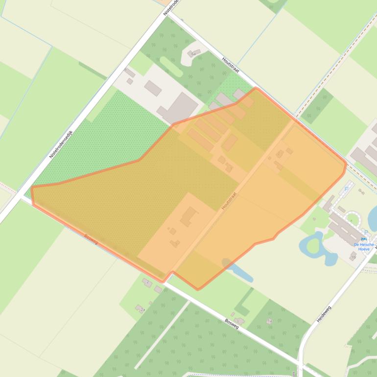 Kaart van postcodegebied 5472LE.