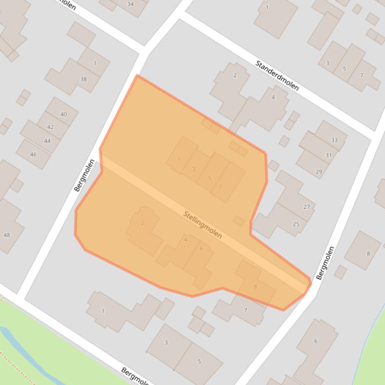 Kaart van postcodegebied 5472RH.