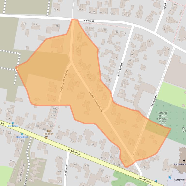 Kaart van postcodegebied 5473AK.