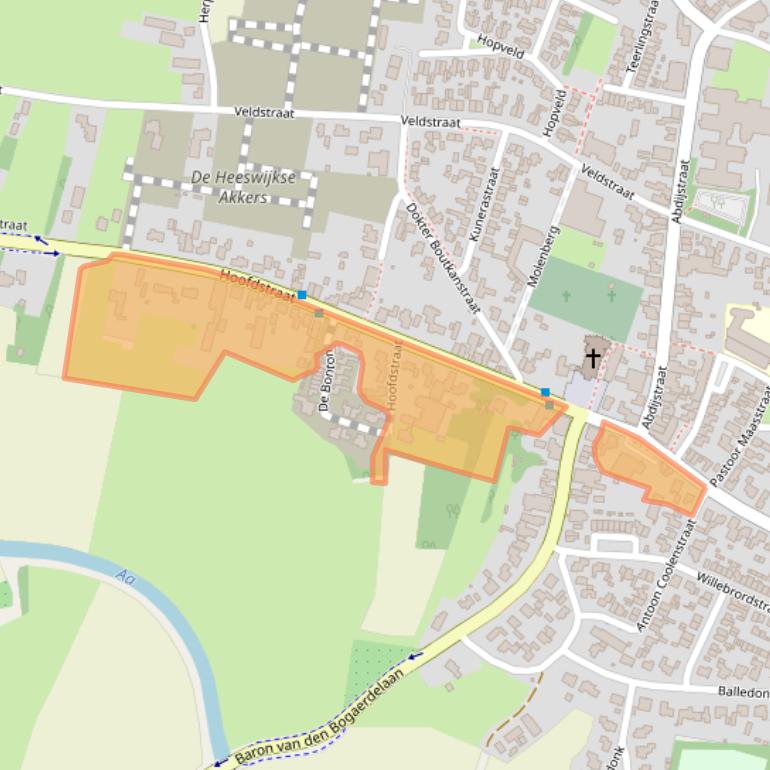 Kaart van postcodegebied 5473AP.