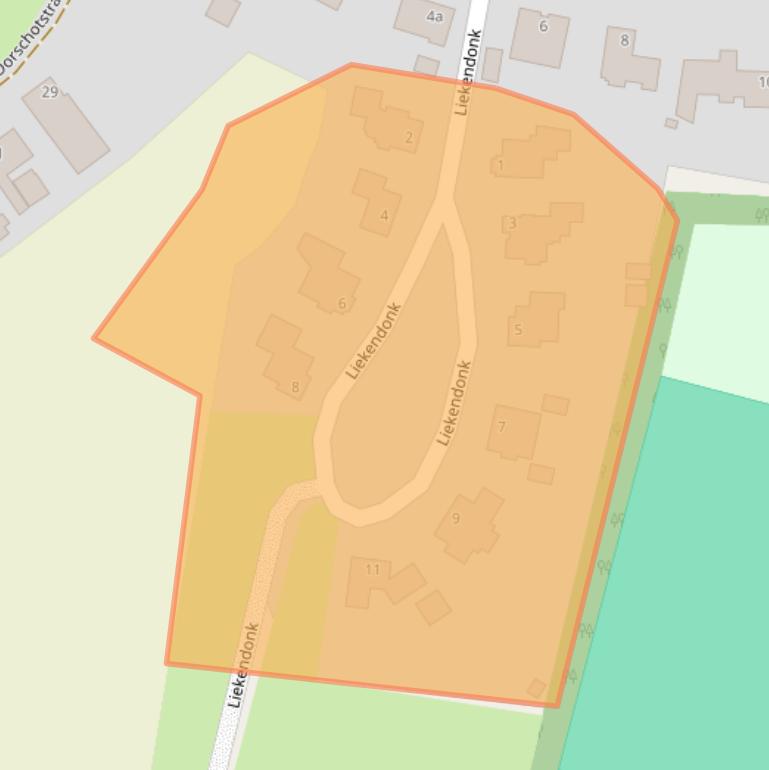 Kaart van postcodegebied 5473BG.