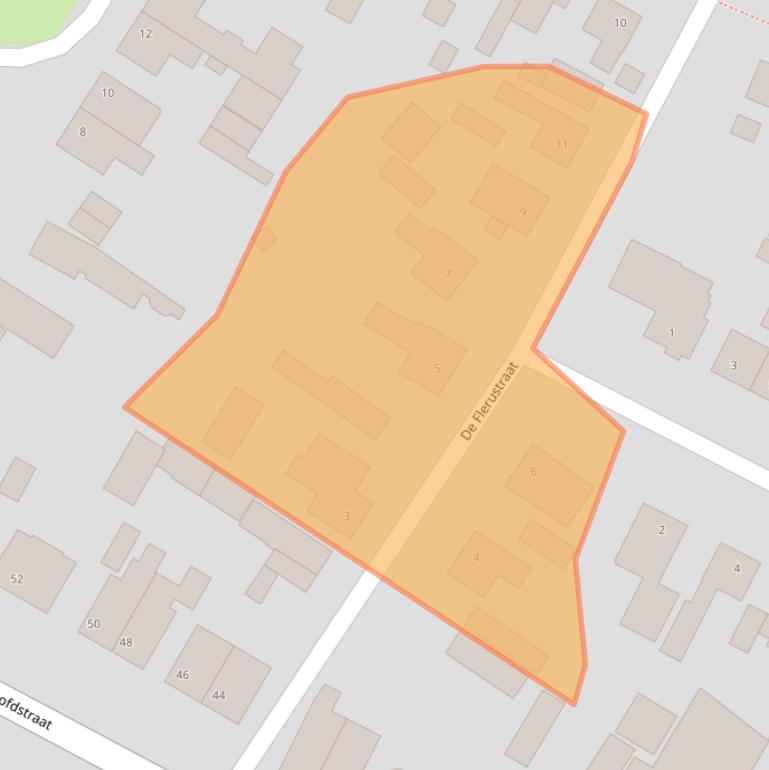 Kaart van postcodegebied 5473CC.