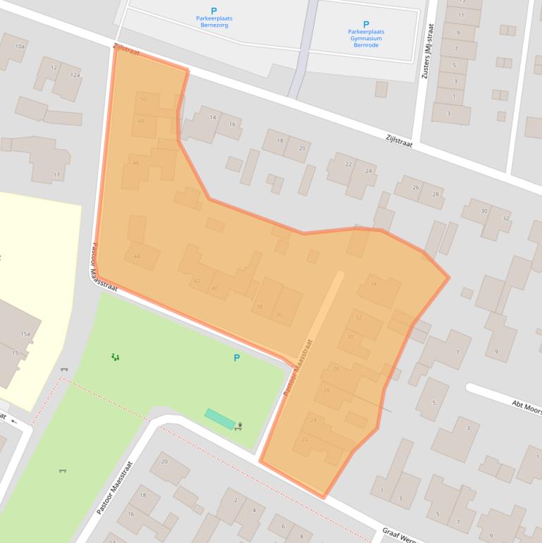 Kaart van postcodegebied 5473CH.