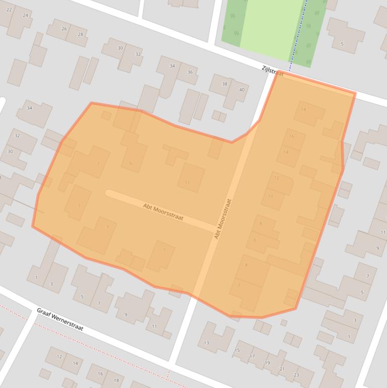 Kaart van postcodegebied 5473CM.