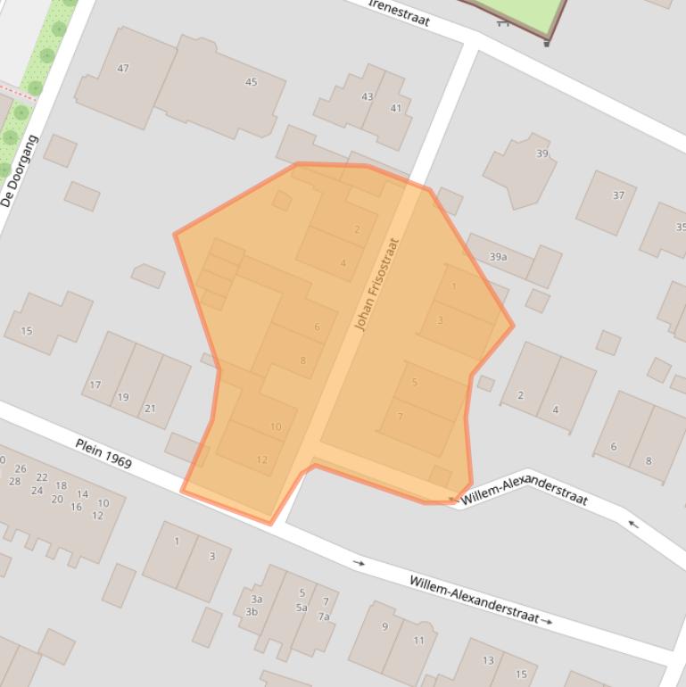 Kaart van postcodegebied 5473EM.