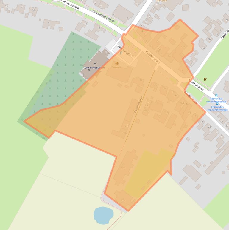 Kaart van postcodegebied 5473GC.