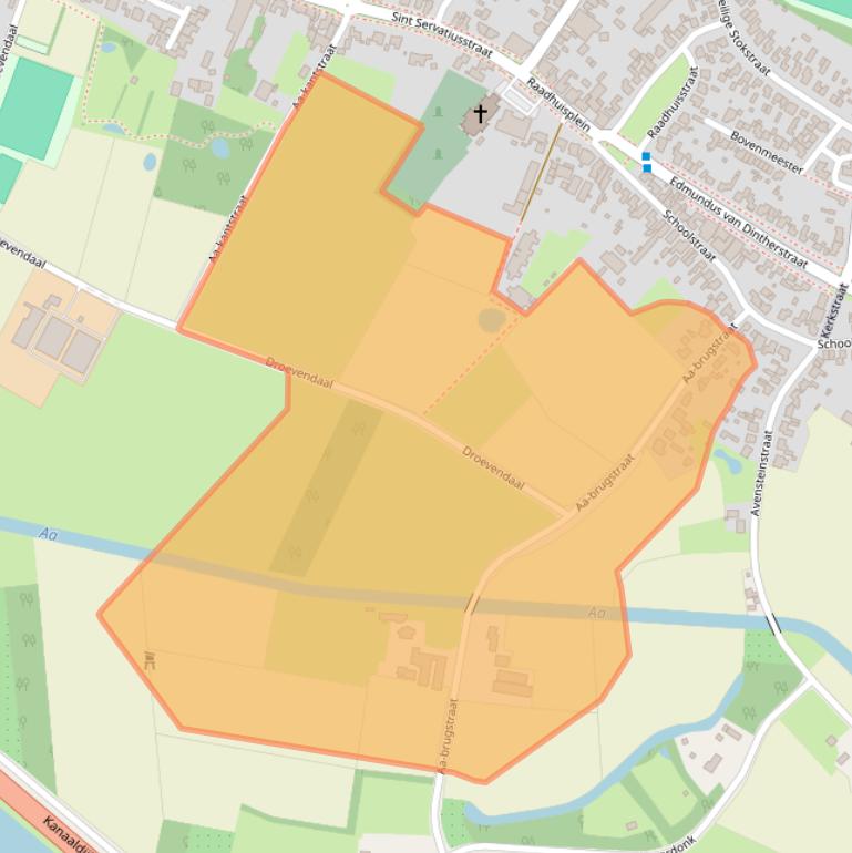 Kaart van postcodegebied 5473GG.