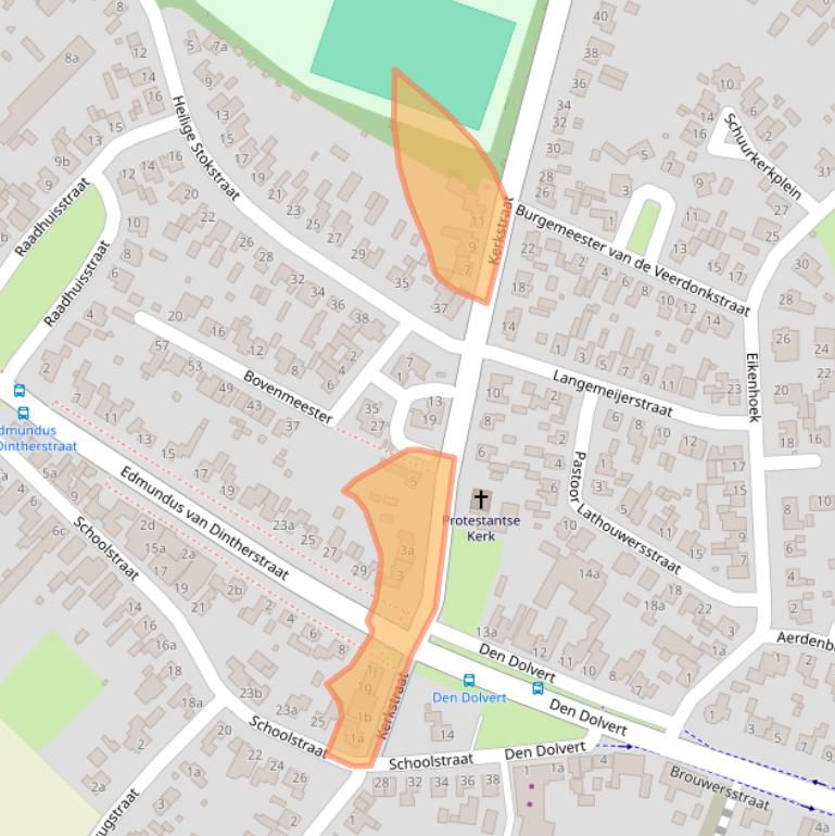 Kaart van postcodegebied 5473GM.