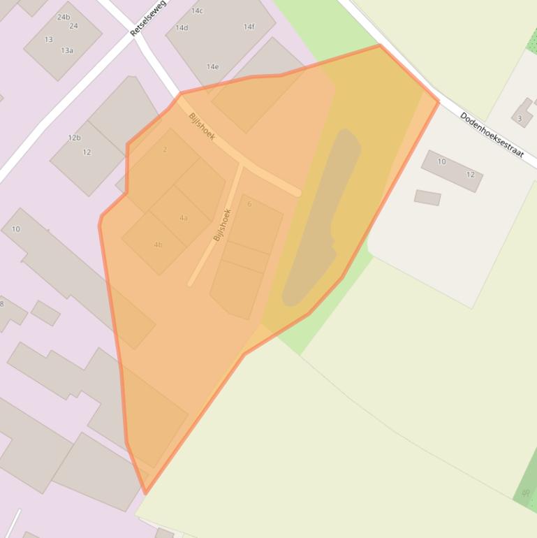 Kaart van postcodegebied 5473HK.