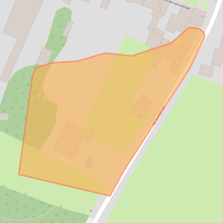 Kaart van postcodegebied 5473HX.