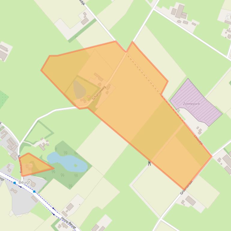 Kaart van postcodegebied 5473KR.