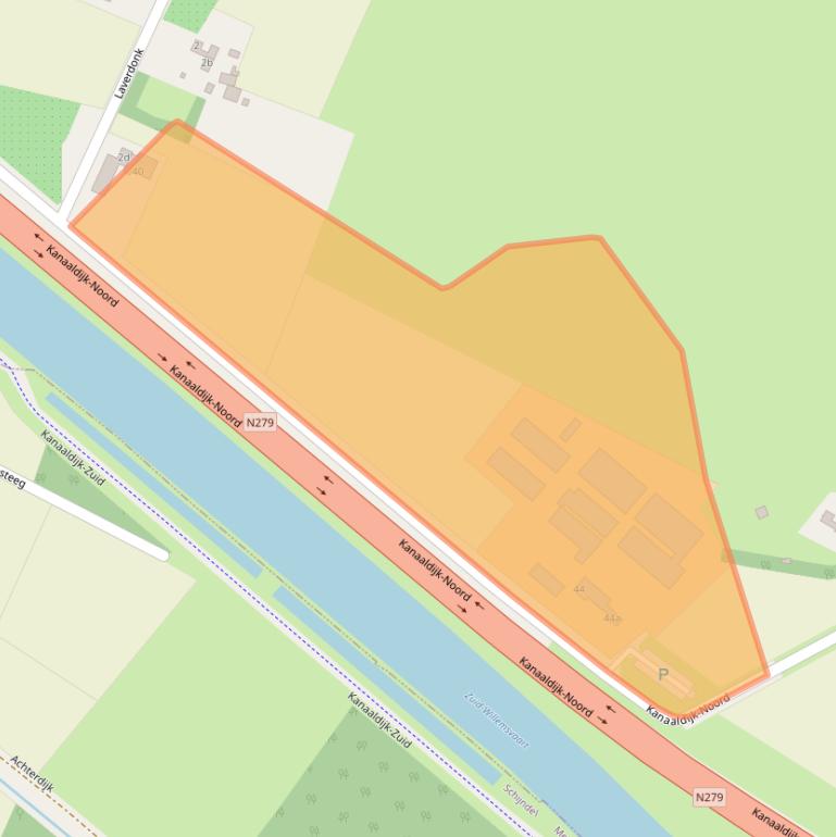 Kaart van postcodegebied 5473KW.