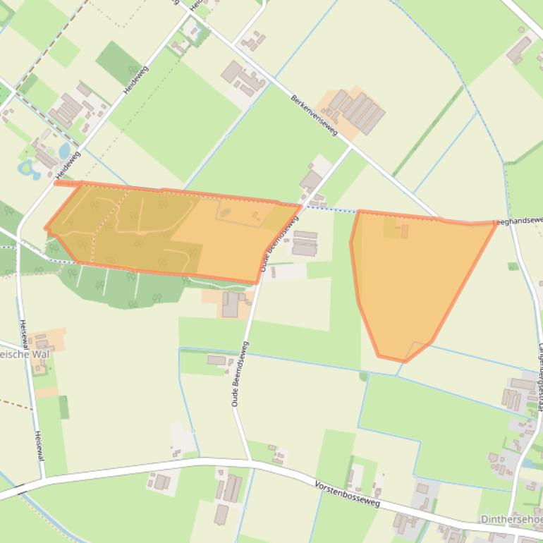 Kaart van postcodegebied 5473NK.