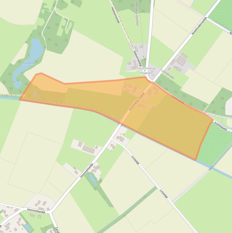 Kaart van postcodegebied 5473RK.